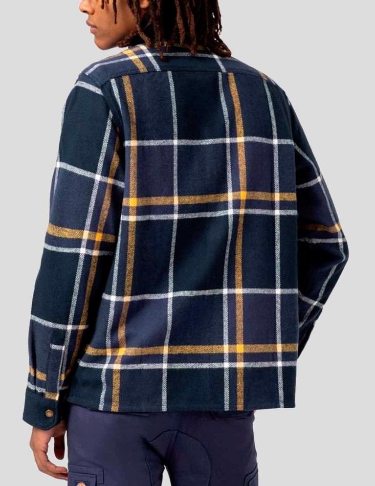 Camisa DICKIES nimmons ls camisa navy blue